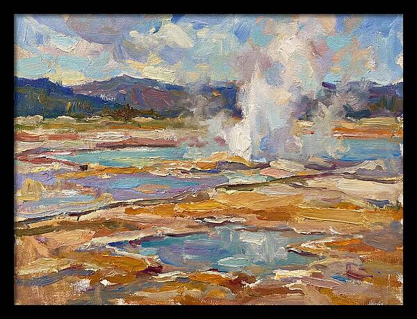 Geyser Landscape Serenity