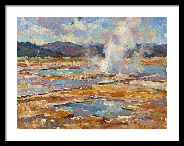 Geyser Landscape Serenity