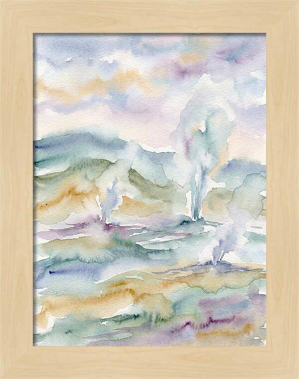 Geyser Serenity In Nature