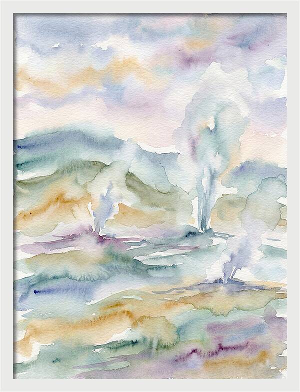 Geyser Serenity In Nature
