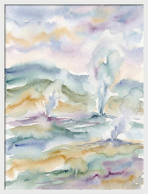 Geyser Serenity In Nature
