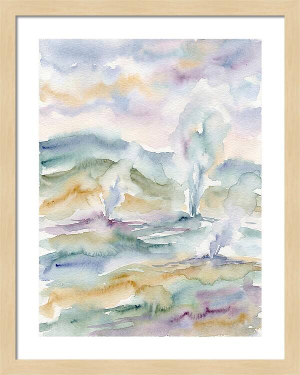 Geyser Serenity In Nature