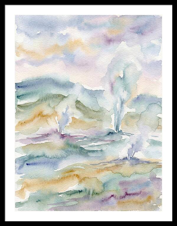 Geyser Serenity In Nature