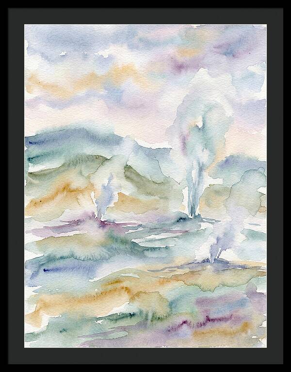Geyser Serenity In Nature