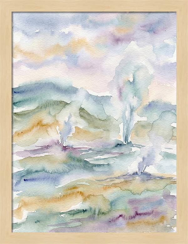 Geyser Serenity In Nature