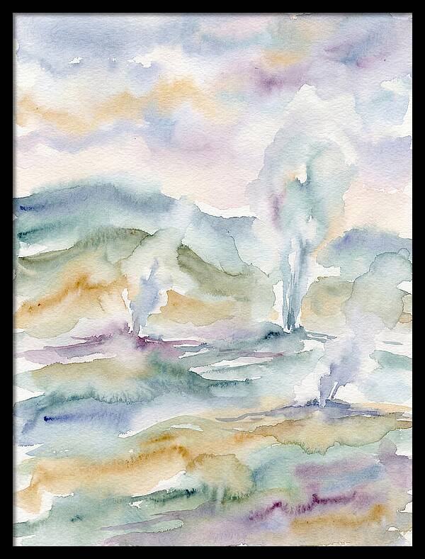 Geyser Serenity In Nature