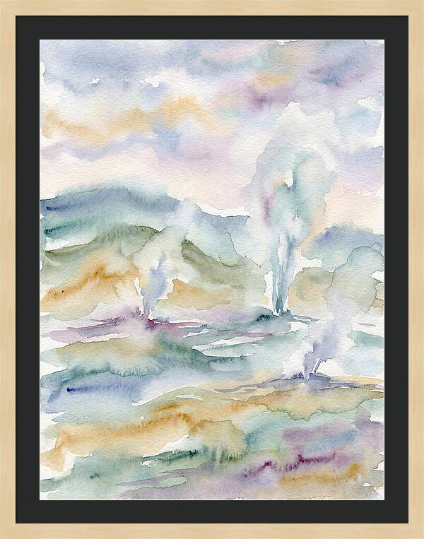 Geyser Serenity In Nature