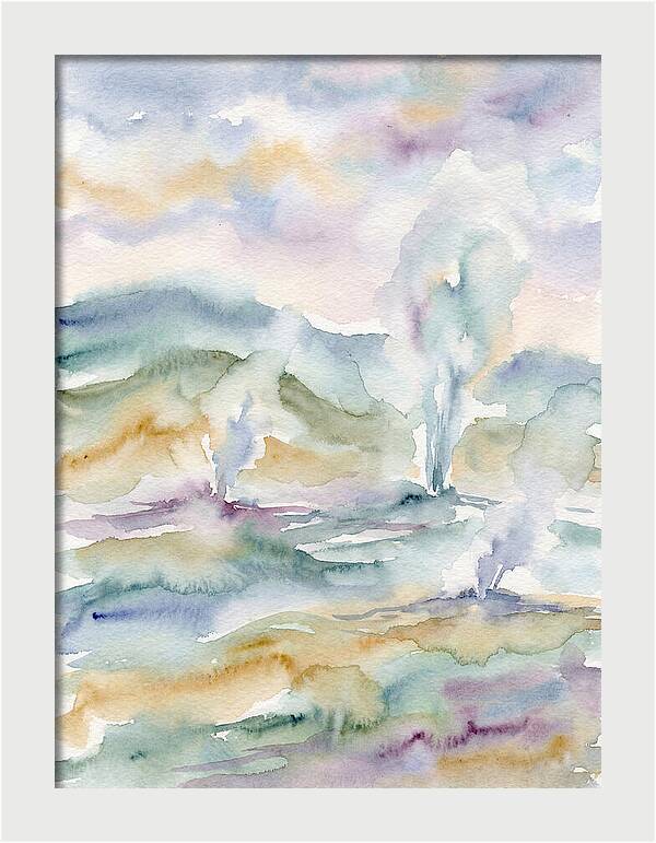 Geyser Serenity In Nature