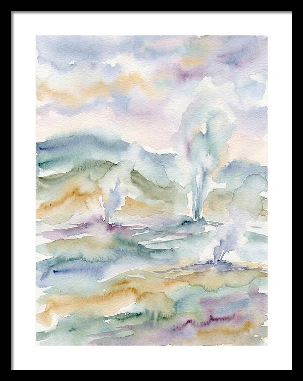 Geyser Serenity In Nature