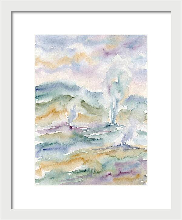 Geyser Serenity In Nature