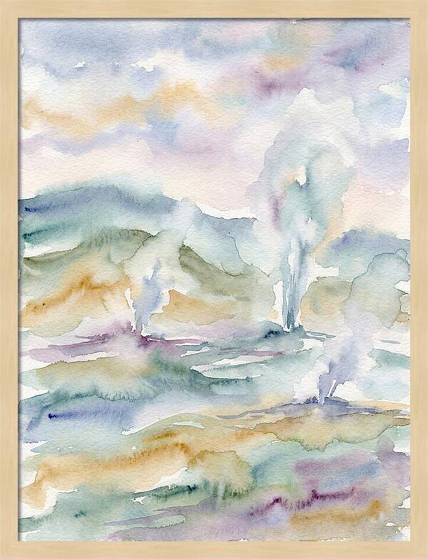 Geyser Serenity In Nature