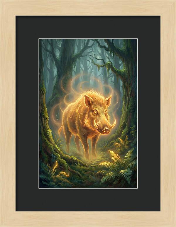 Giant Forest Hog Illuminated