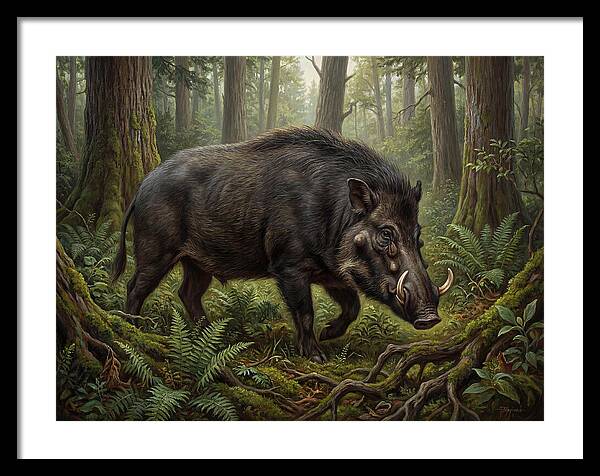 Giant Forest Hog In The Wild