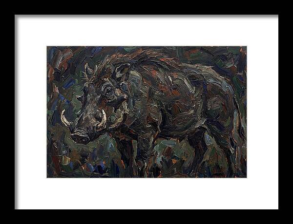 Giant Forest Hog Portrait