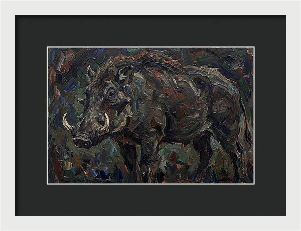 Giant Forest Hog Portrait