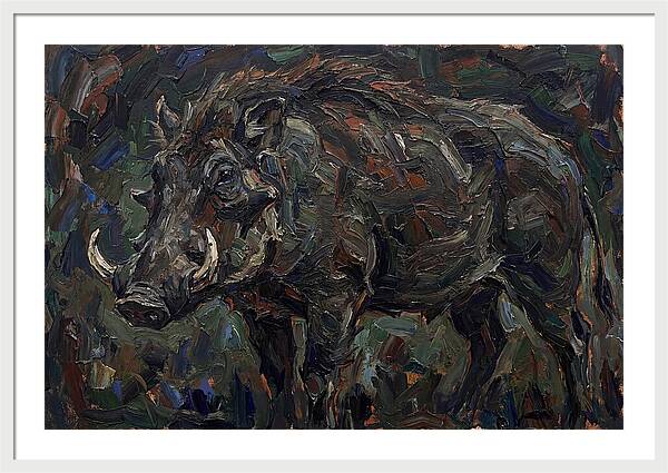 Giant Forest Hog Portrait