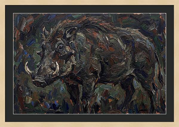 Giant Forest Hog Portrait