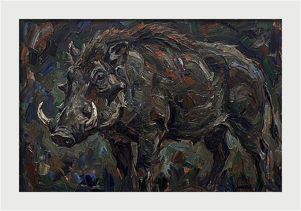Giant Forest Hog Portrait