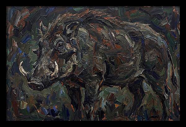 Giant Forest Hog Portrait