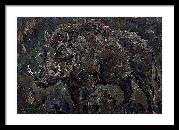 Giant Forest Hog Portrait