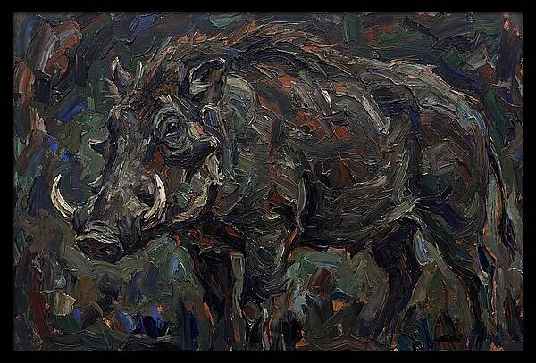 Giant Forest Hog Portrait