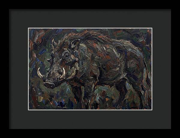 Giant Forest Hog Portrait