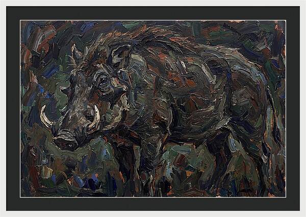 Giant Forest Hog Portrait