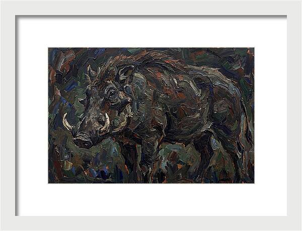 Giant Forest Hog Portrait