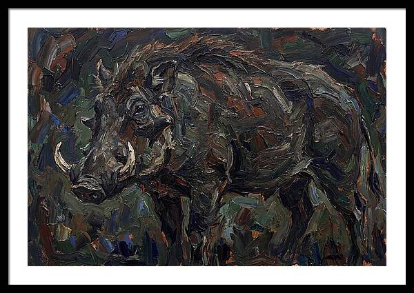 Giant Forest Hog Portrait