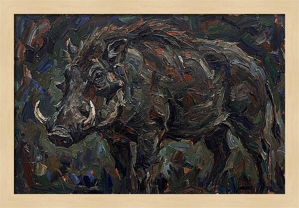 Giant Forest Hog Portrait