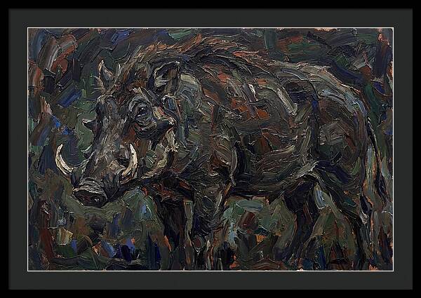 Giant Forest Hog Portrait