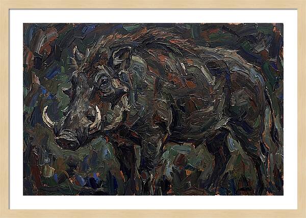 Giant Forest Hog Portrait