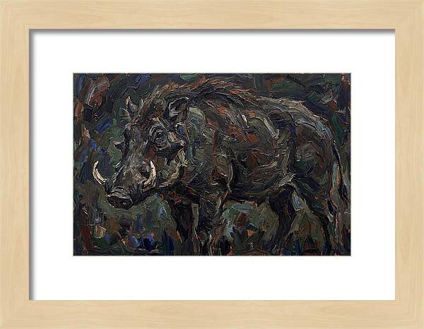 Giant Forest Hog Portrait