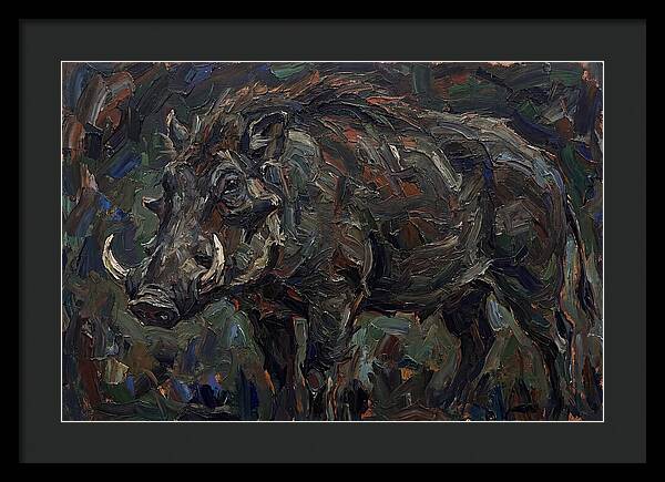 Giant Forest Hog Portrait