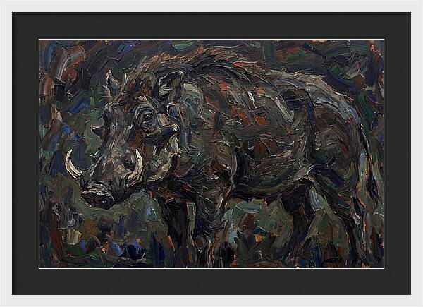 Giant Forest Hog Portrait