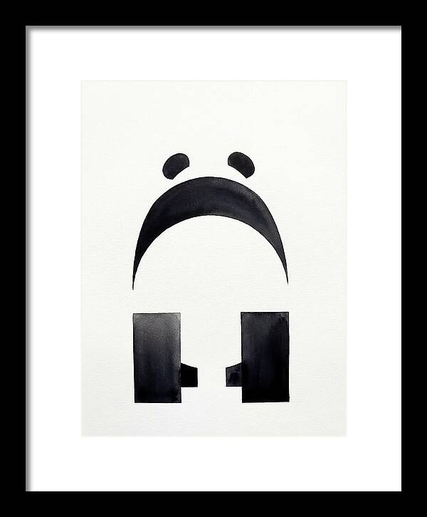 Giant Panda Silhouette