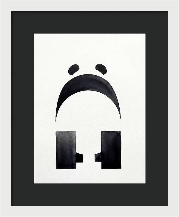 Giant Panda Silhouette