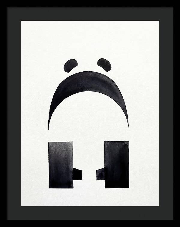 Giant Panda Silhouette