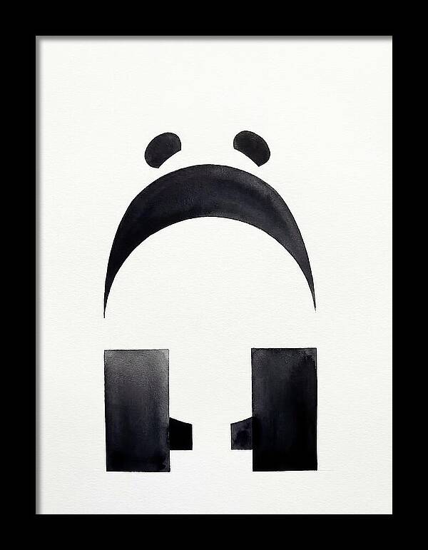 Giant Panda Silhouette