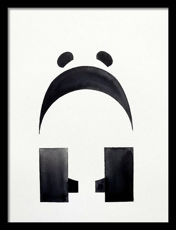 Giant Panda Silhouette