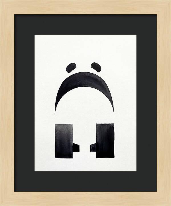 Giant Panda Silhouette