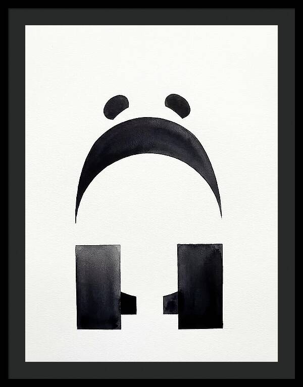 Giant Panda Silhouette