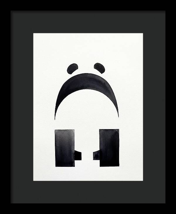 Giant Panda Silhouette