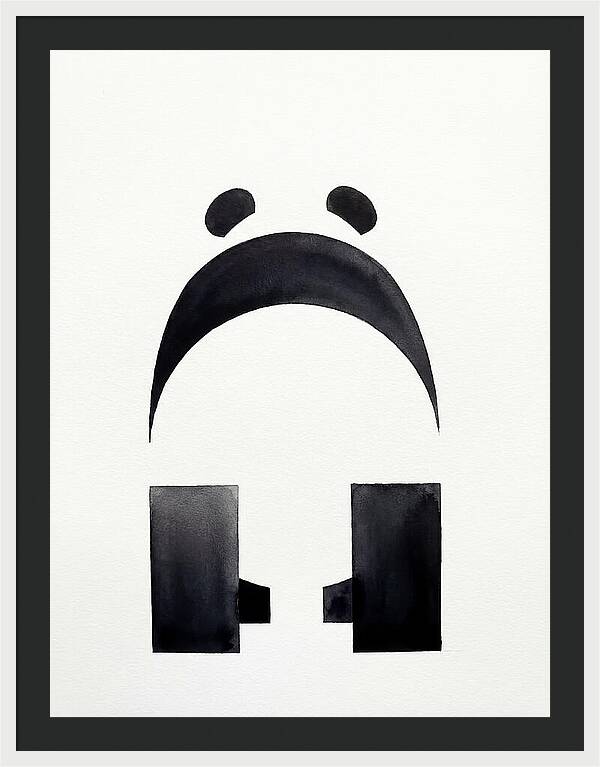 Giant Panda Silhouette