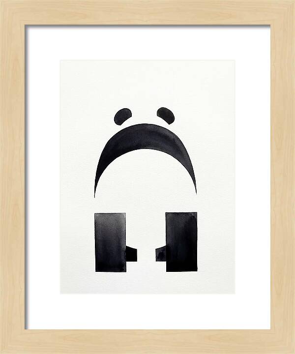 Giant Panda Silhouette