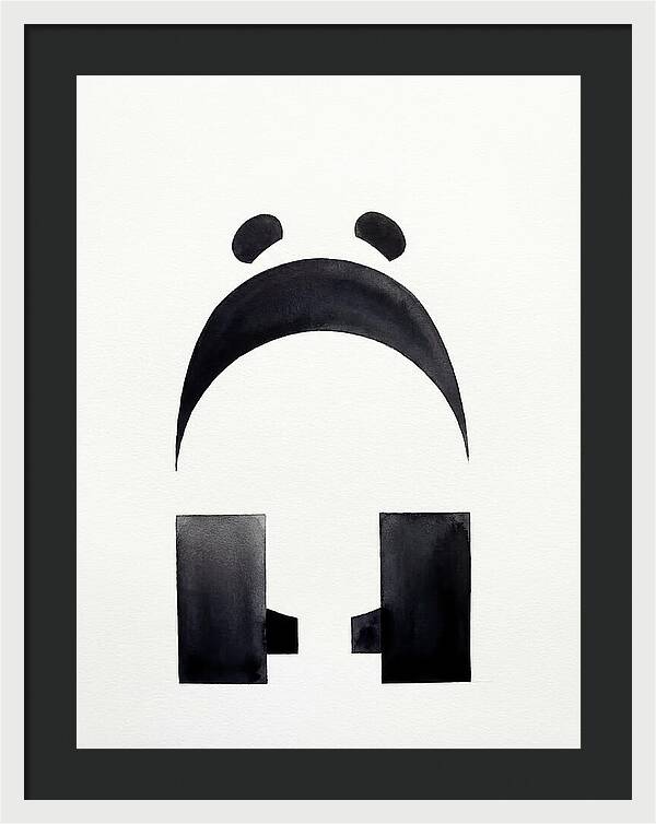 Giant Panda Silhouette