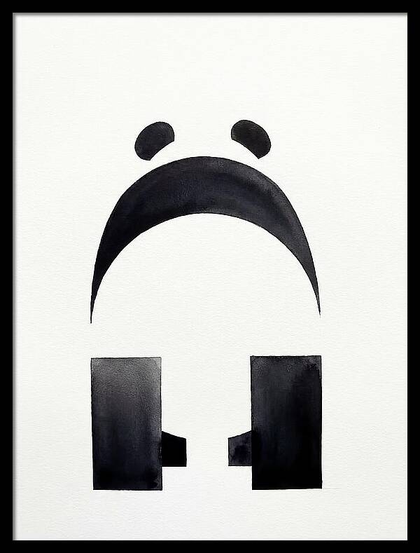 Giant Panda Silhouette