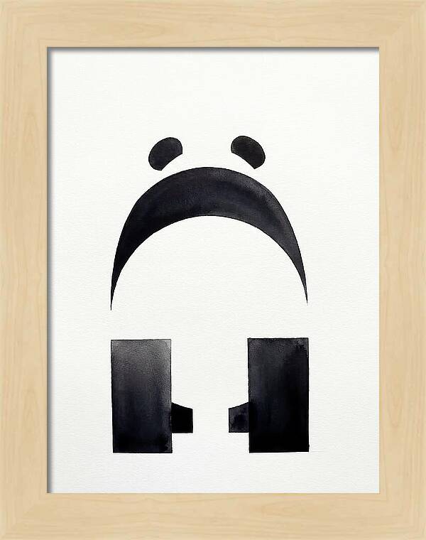 Giant Panda Silhouette