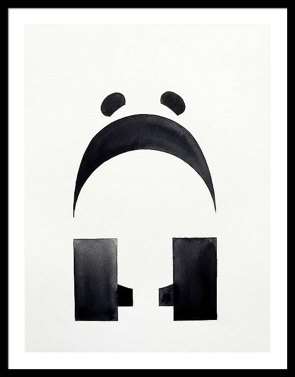 Giant Panda Silhouette