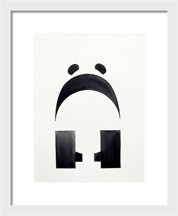 Giant Panda Silhouette
